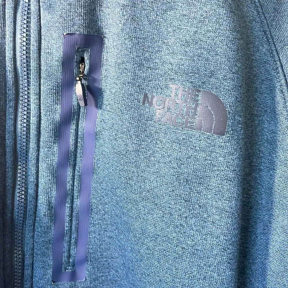 North Face Canyonlands Shady Blue Half Zip Jacket in XL Hiking Outdoors PNW